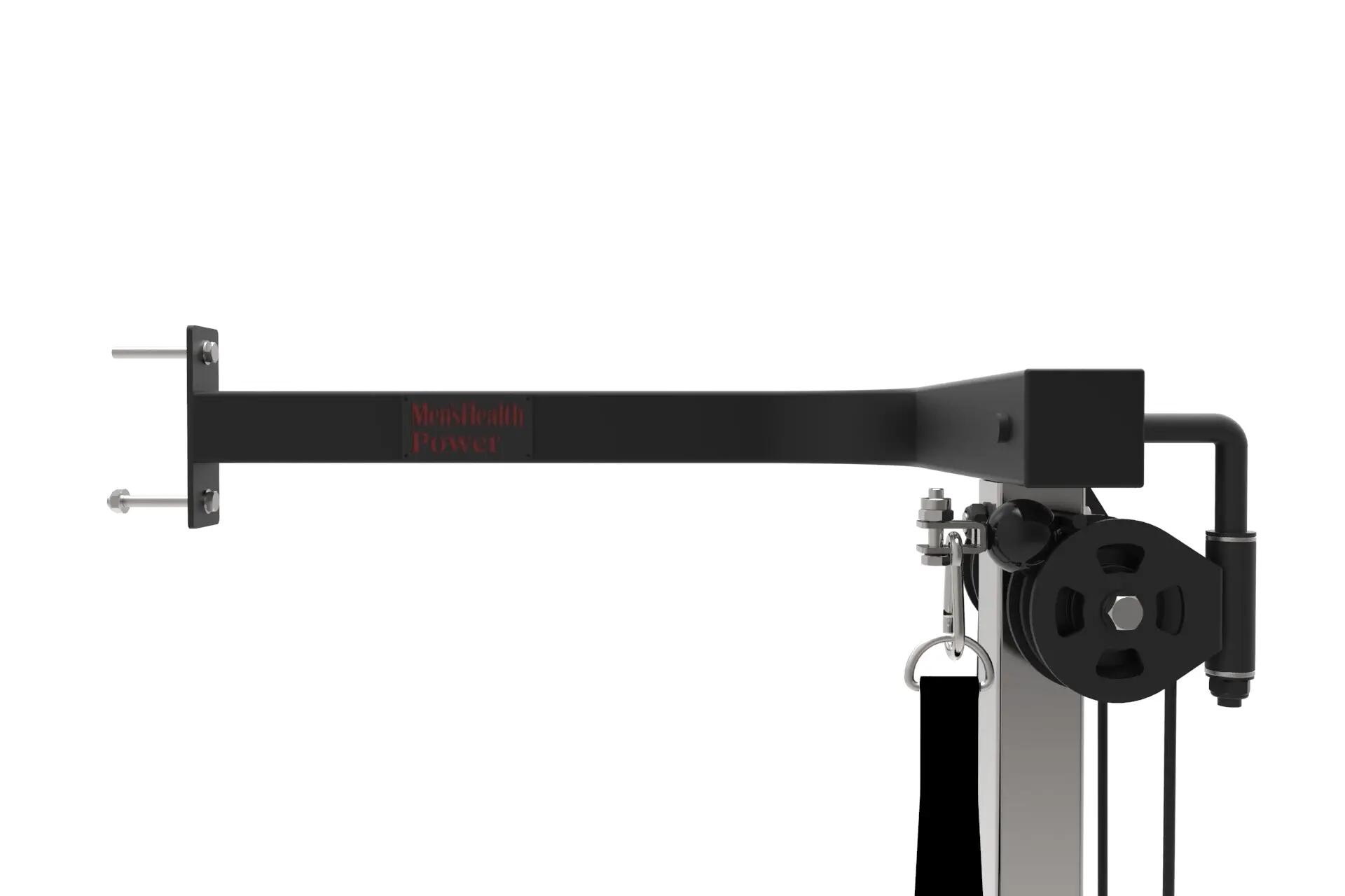 Set de 2 cleme pentru bare 50/51 mm negre Trym 2/3