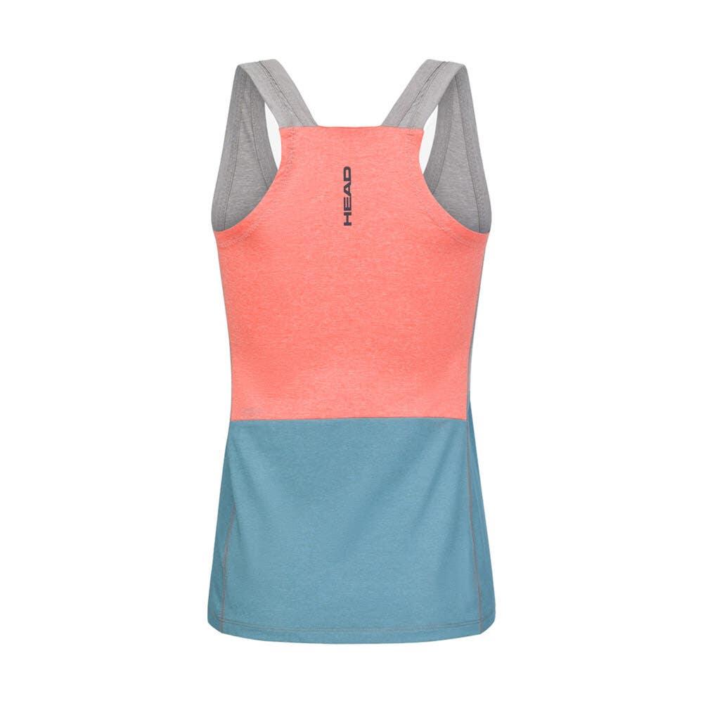 Head - Head Padel Tech Women's Tank Top - T-shirt Sans Manche - Bleu|gris - 48 Xl - Decathlon