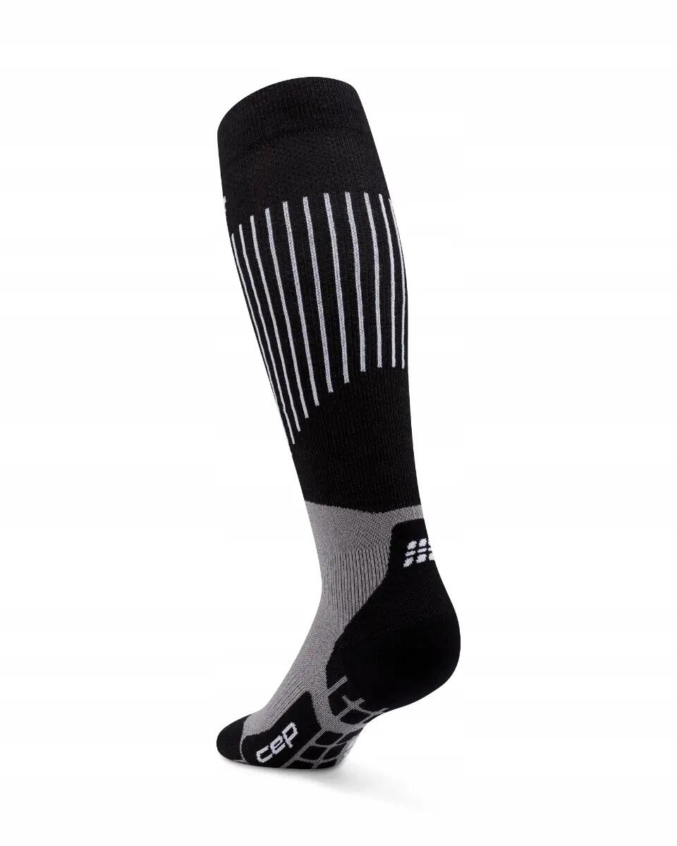 CEP CEP Herren Ski Ultralight Socks Tall Black Grey 3/7