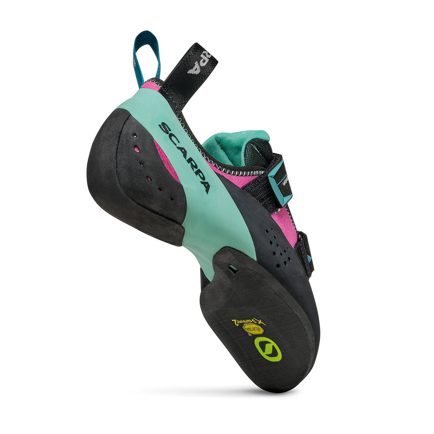 SCARPA INSTINCT VSR LV BLACK/VIOLET MILK - Chausson escalade