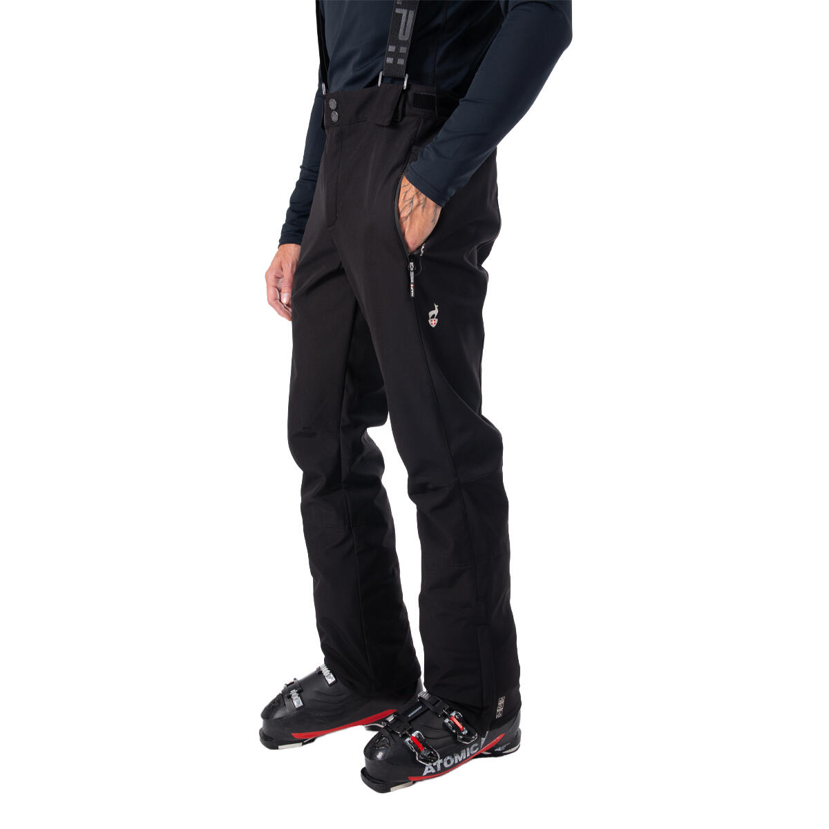 AULP Pantalon de ski VIZIL - BLACK 3/7
