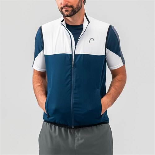 CLUB 22 VEST DARK BLUE MAN 3/4