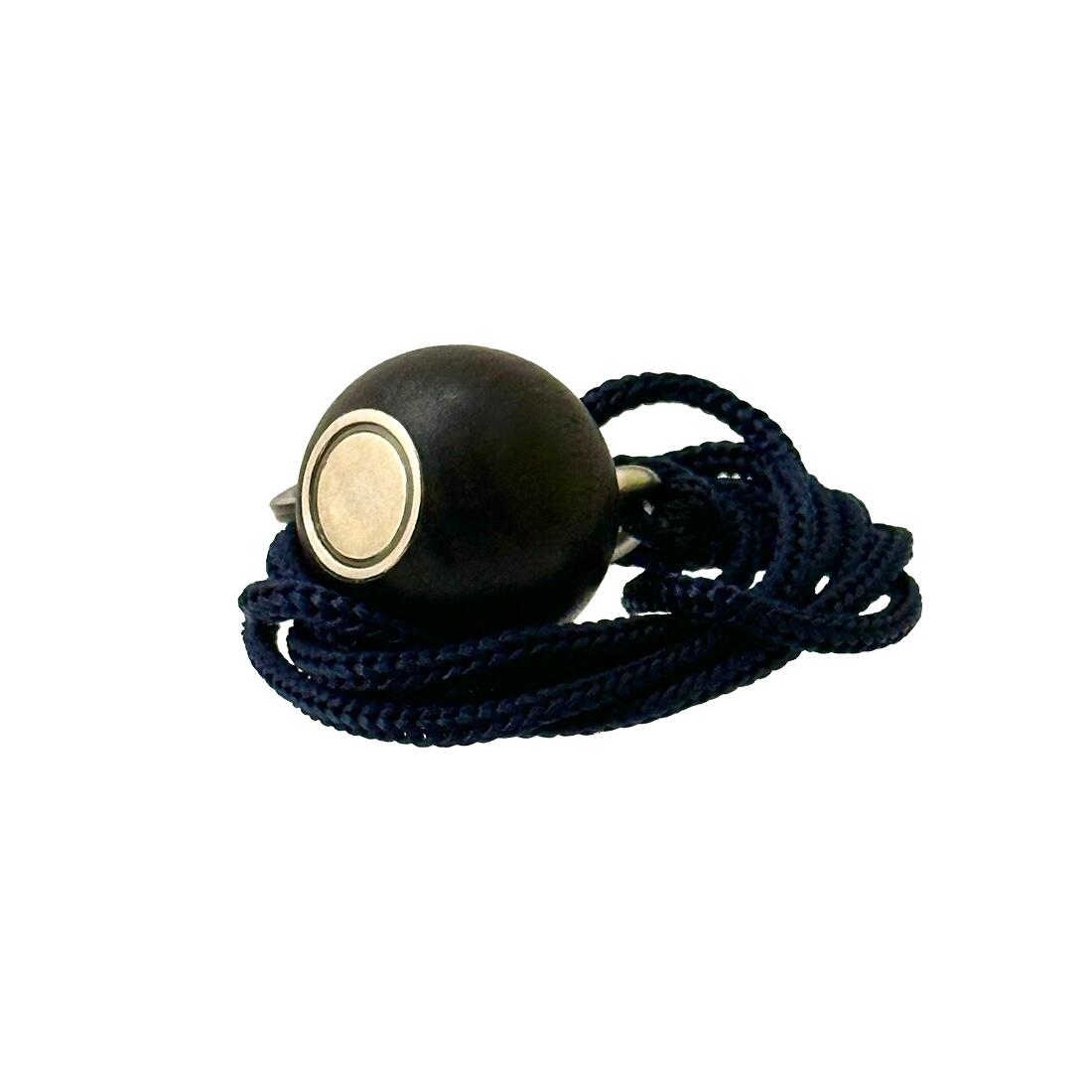 Kugelmagnet – Farbe Schwarz, am Band mit starker Zugkraft ca. 4 kg 3/5