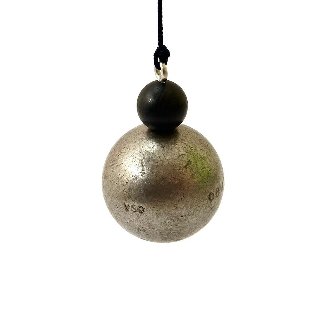 Kugelmagnet – Farbe Schwarz, am Band mit starker Zugkraft ca. 4 kg 4/5
