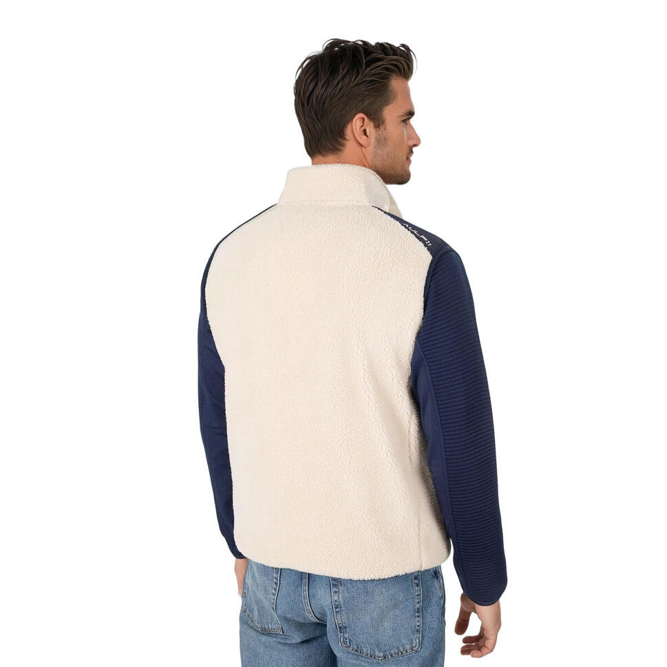 Bluza polarowa bez rękawów CMP sherpa z dzianiną rozpinana z kieszeniami ciepła