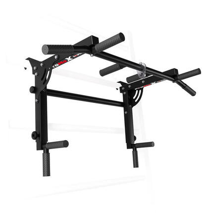 Klimmzugstange + Dip Station für Sprossenwand 2in1