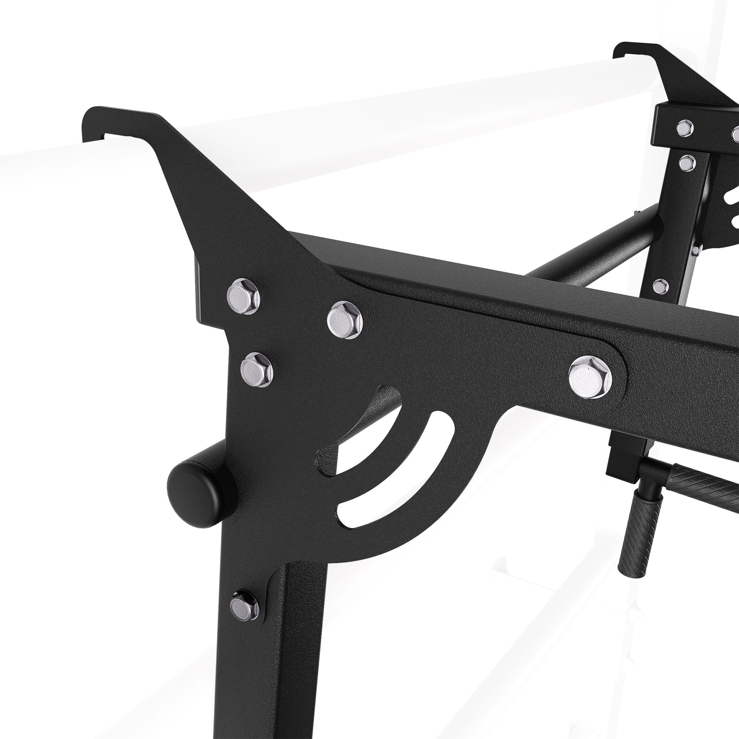 Barre de traction et dips 2en1 pour espalier 5/6
