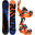 Snowboard set Raven Trench Carbon + vázání Raven FT360