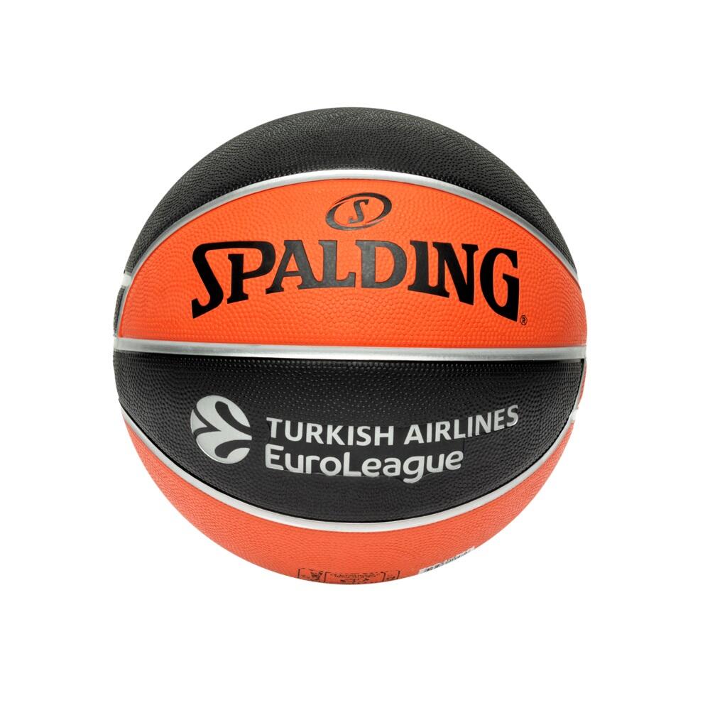 SPALDING Basketbalový míč Varsity TF150 Euroleague - 5