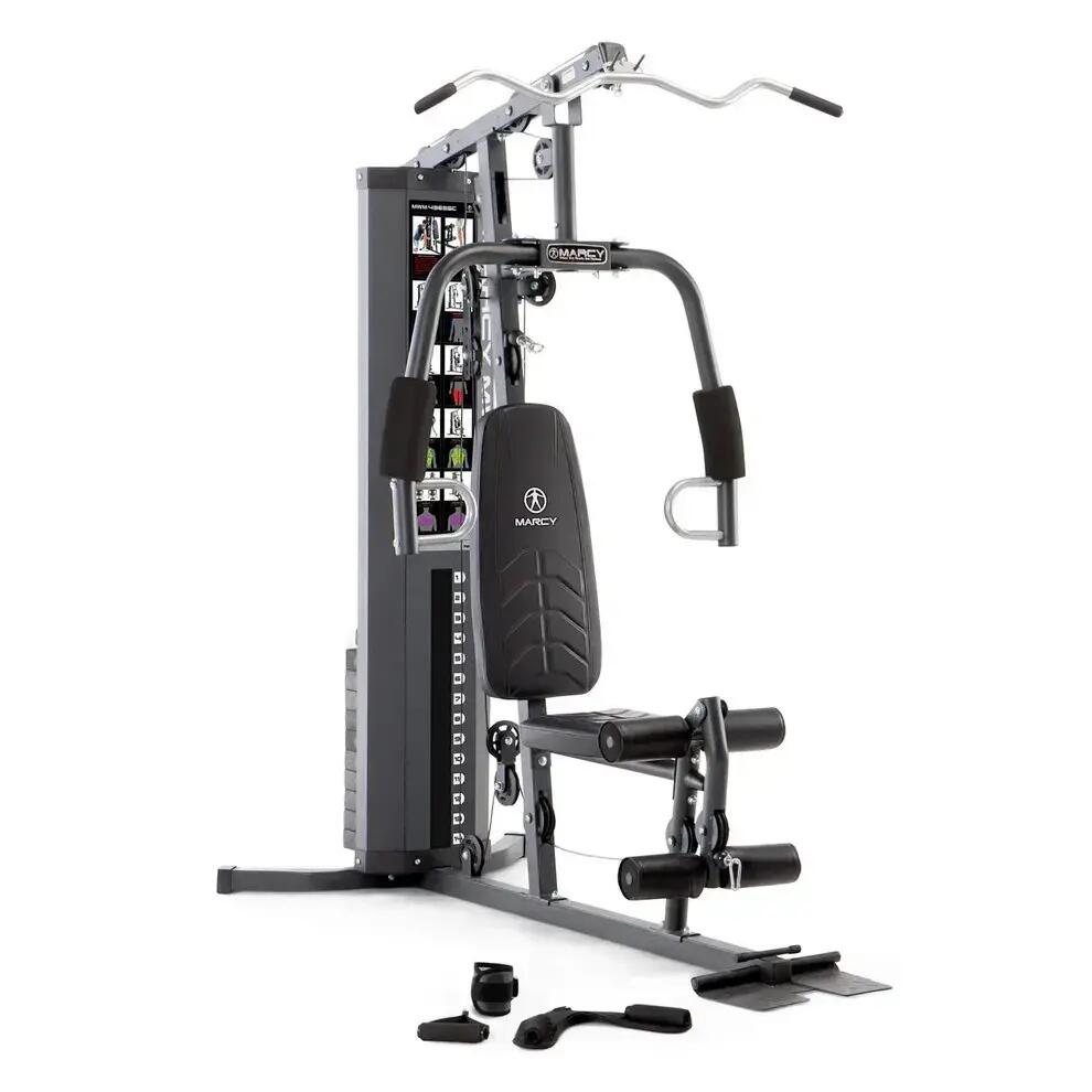 Compact Home Gym with Ab Crunch Station - Eclipse MWM4965 - 68 kg Weight Stack