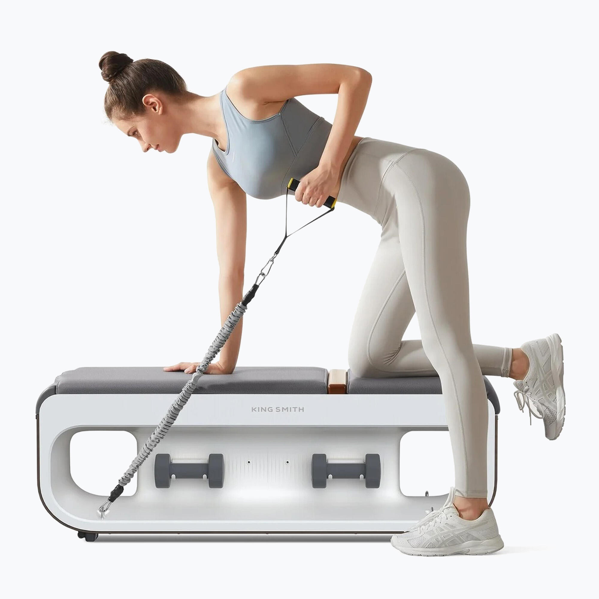 Kingsmith Free-Fit multifunktionale Fitnessbank mit 15 Zubehörteilen 7/7
