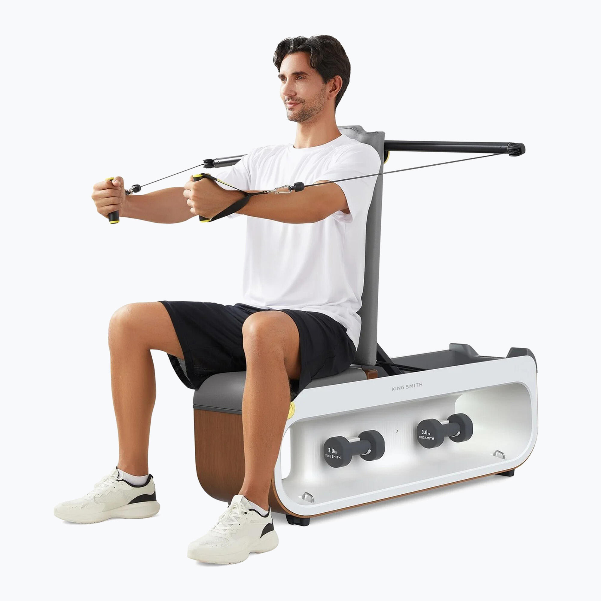 Kingsmith Free-Fit multifunktionale Fitnessbank mit 15 Zubehörteilen 6/7