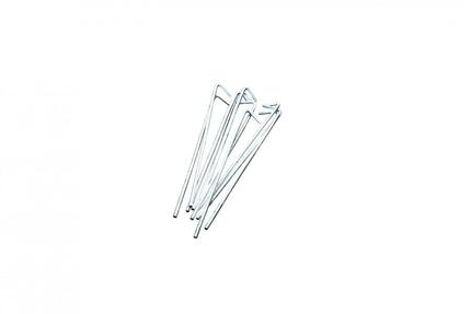 10er-Pack Zeltheringe Stahl Unisex - 8" Steel Pegs
