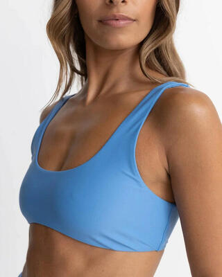 Classic crop - dames badpak top