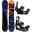Snowboard set Raven Trench Carbon + vázání Raven S230