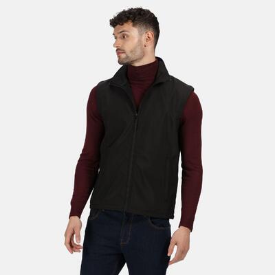 Professionele heren klassieke lichtgewicht softshell bodywarmer (afdichting