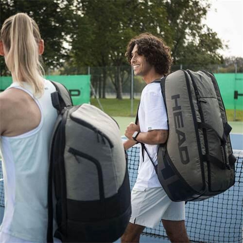 Raquetero Tenis  Unisex Head Pro X TYBK XL Gris-260024 4/6