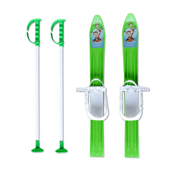 Narty dziecięce 60 cm - plastikowe