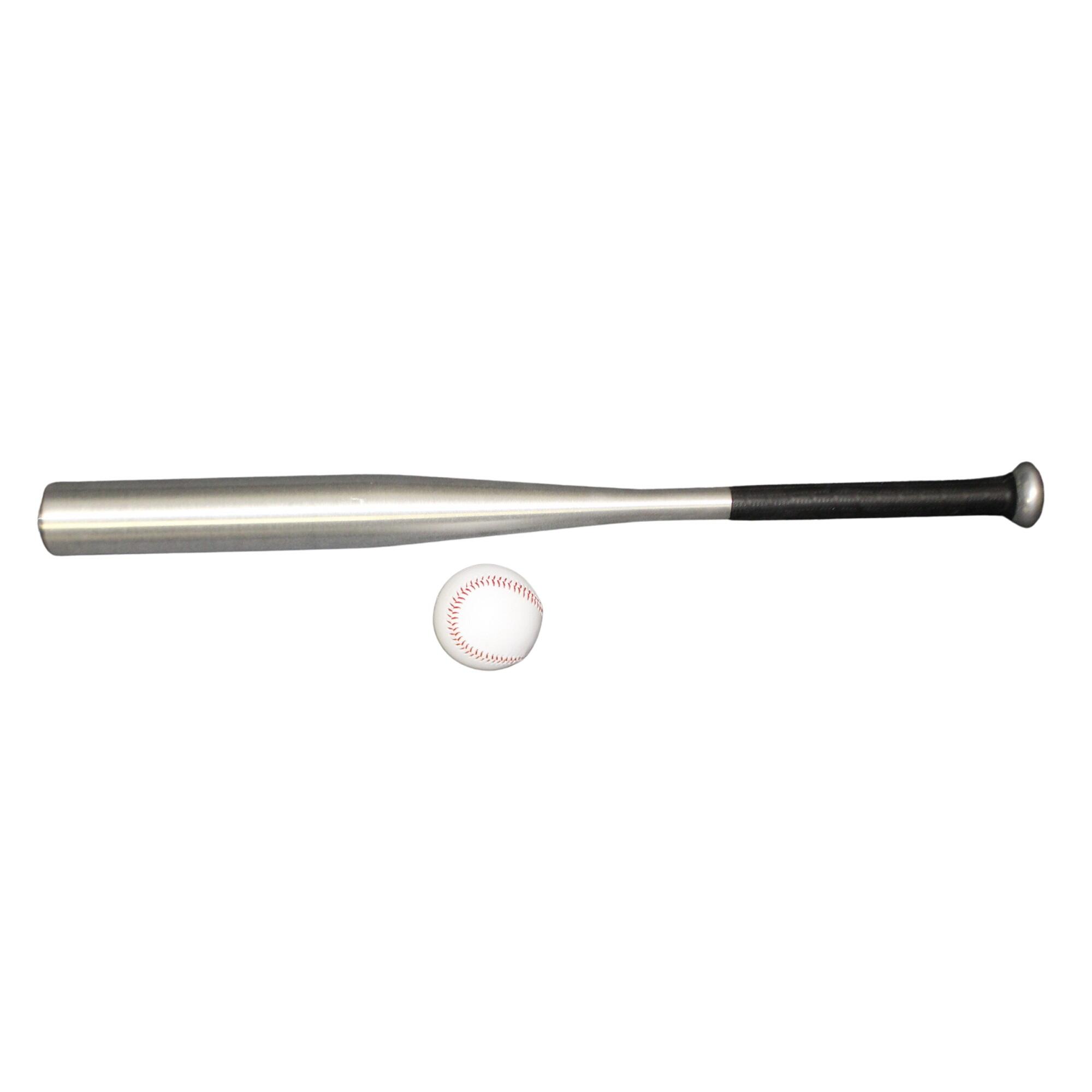 Baseballschläger MASTER - Junior 27" Aluminium mit Ball 2/3