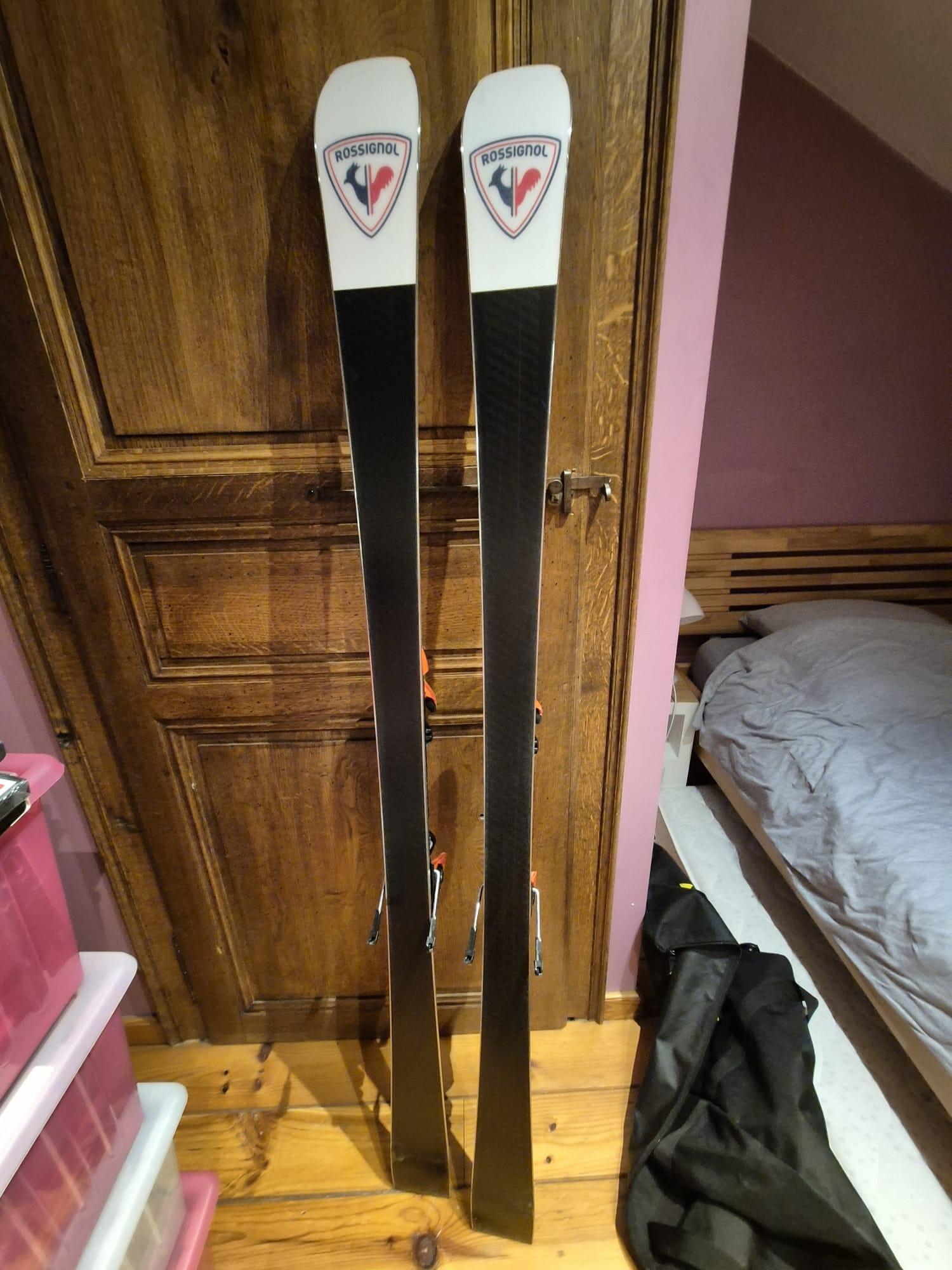 Entre Particuliers - Ski Rossignol Hero Master R22 ST - fix look spx15 3/5