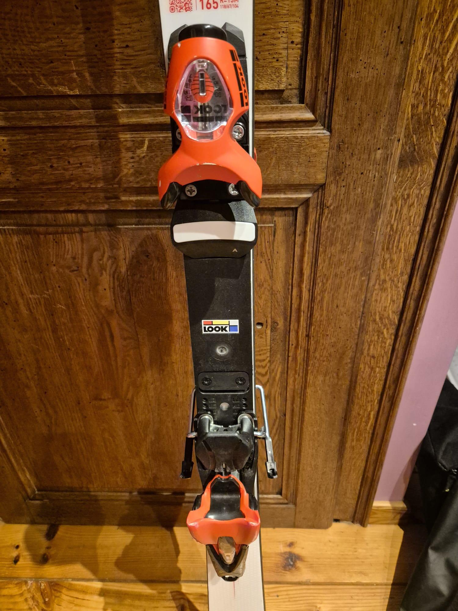 Entre Particuliers - Ski Rossignol Hero Master R22 ST - fix look spx15 4/5