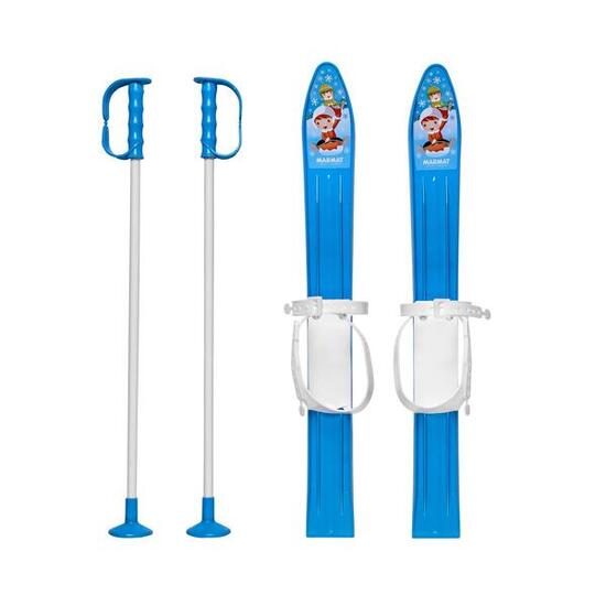 Narty dziecięce 60 cm - plastikowe