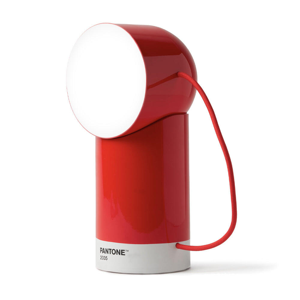 Lexon Orbe Portable LED Lamp With Moving Head - 2035 Red