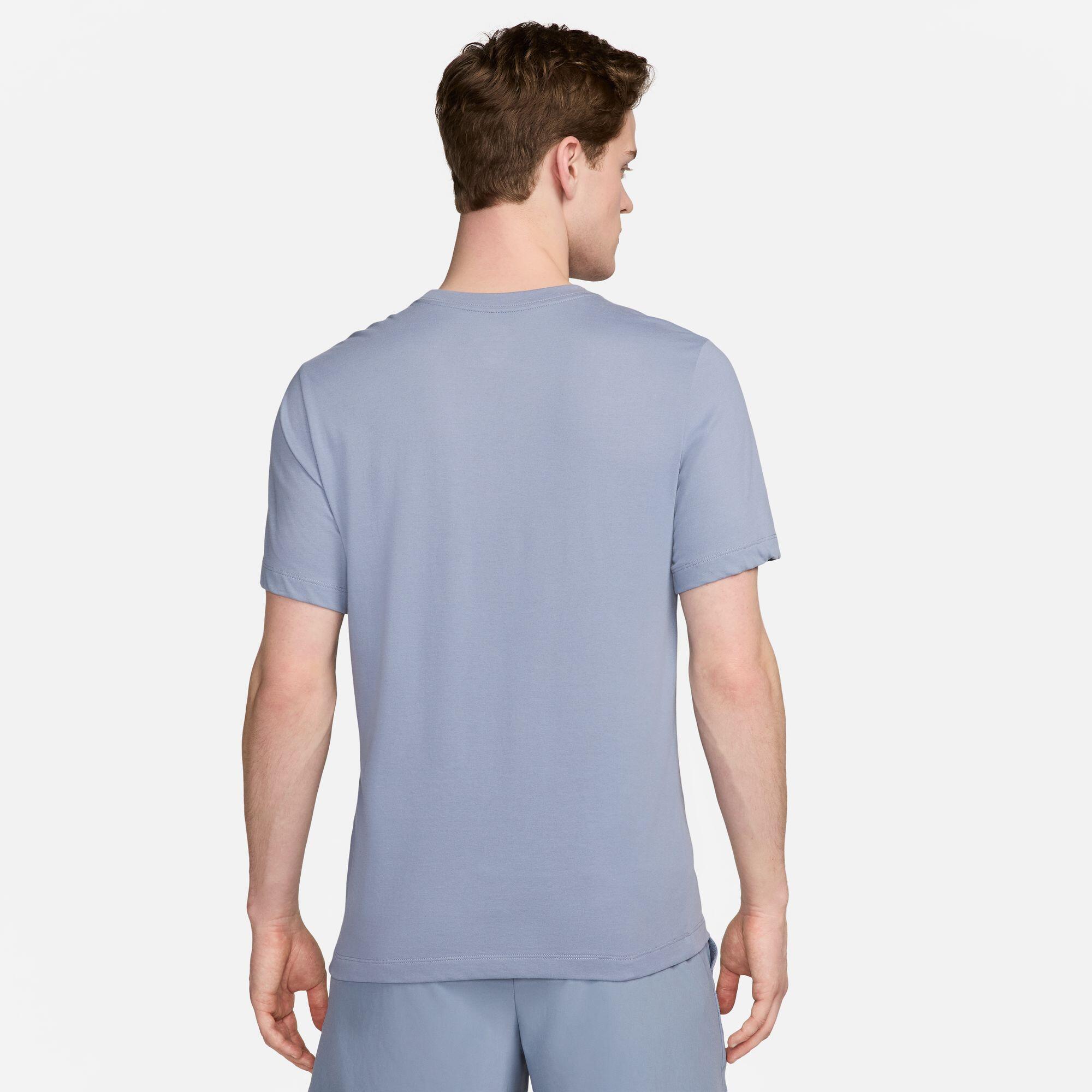 Maglietta Uomo Nike Dri-Fit Grigio 2/3
