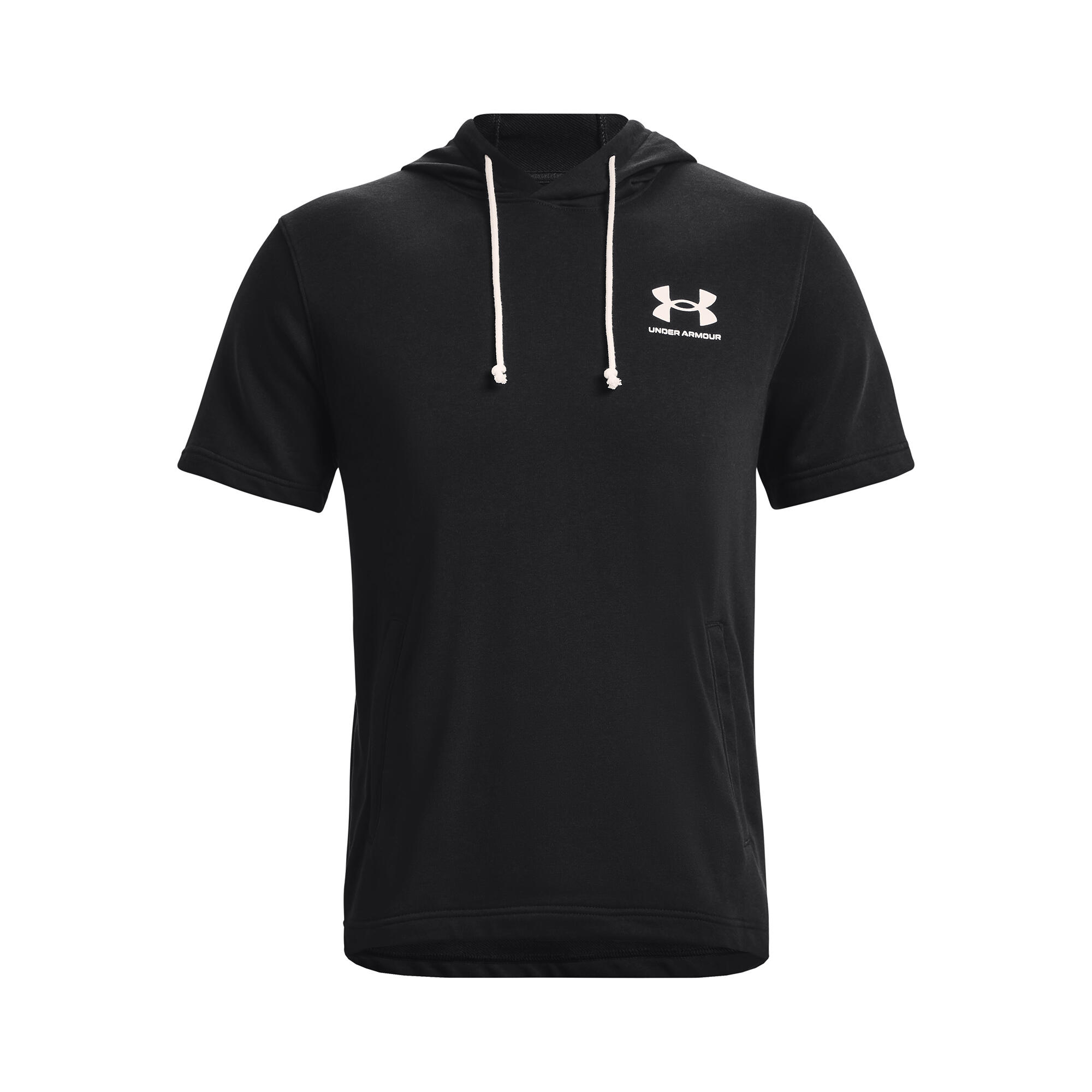 Koszulka sportowa męska Under Armour Rival Terry Lc Ss Hd