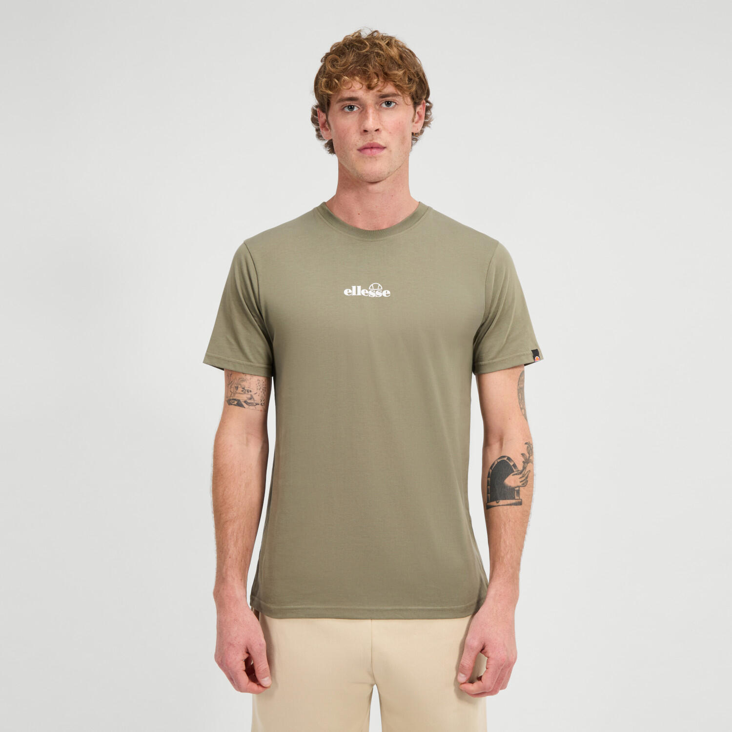 T-shirt pour homme Ellesse Ellesse Ollio Vert 1/5
