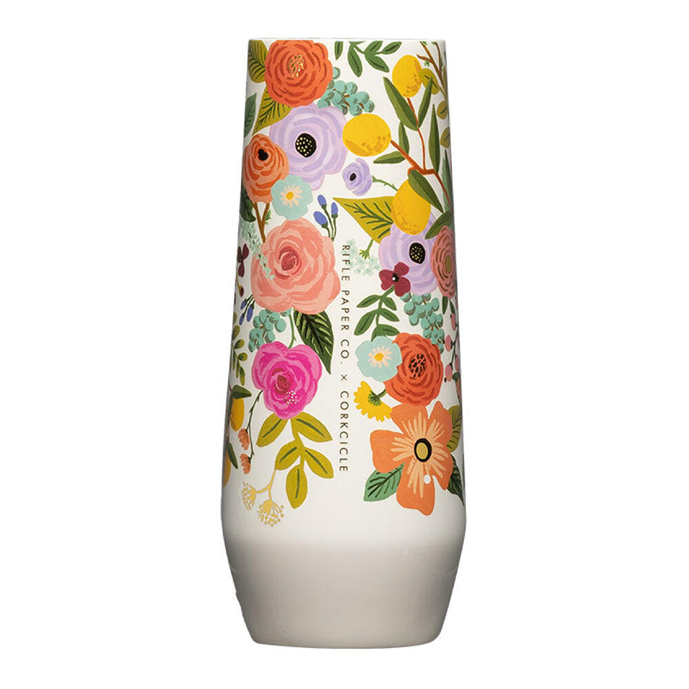 Corkcicle Stemless Flute 207ml - Garden Party Cream