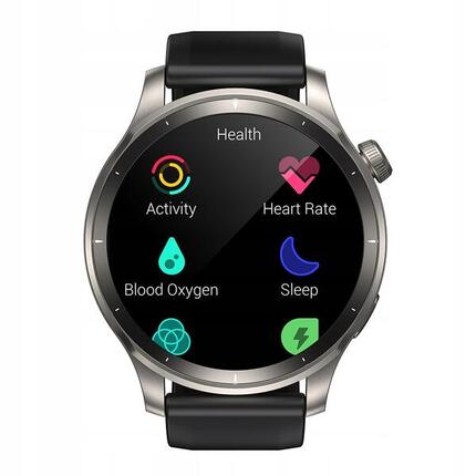 Smartwatch męski zegarek wodoodporny pl menu rozmowy smart watch 2 paski
