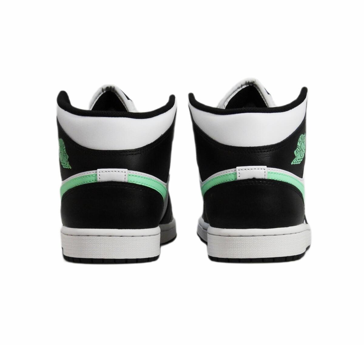 Air Jordan 1 Mid Green Glow (GS) 6/7