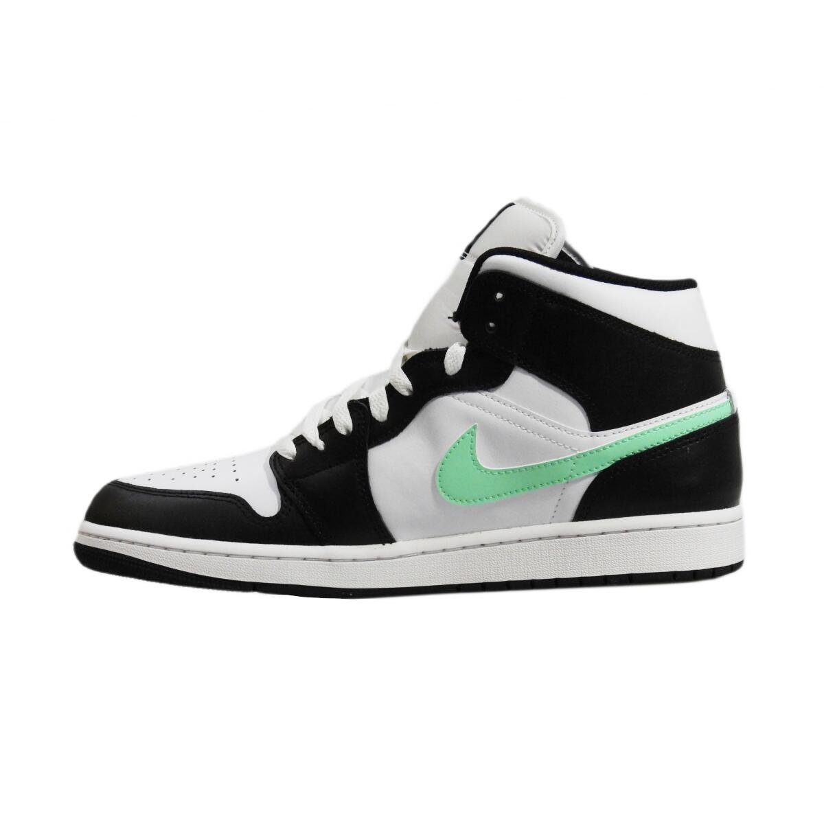 Air Jordan 1 Mid Green Glow (GS) 2/7