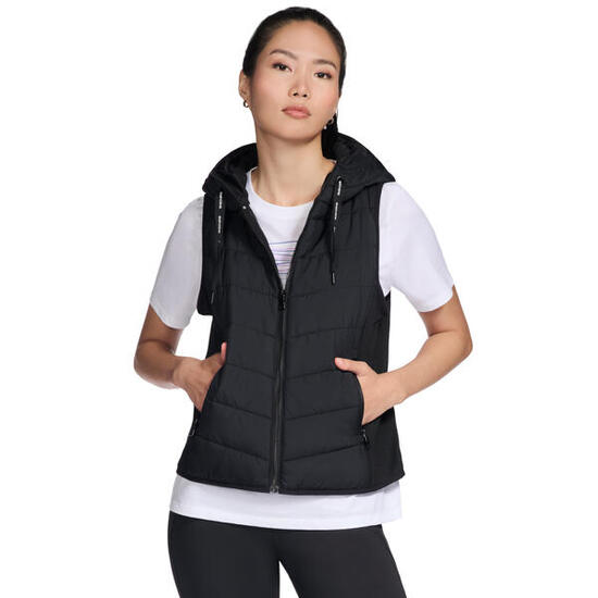 Kamizelka damskie Skechers Performance Elite Cozy Fit Hooded