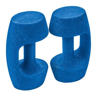 Aqua-Jogging-Hanteln BEbell Größe S Aquafitness Unisex Blau