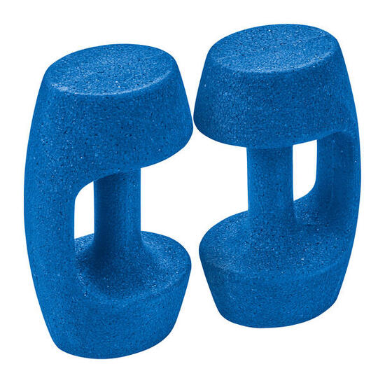 Aqua-Jogging-Hanteln BEbell Größe S Aquafitness Unisex Blau