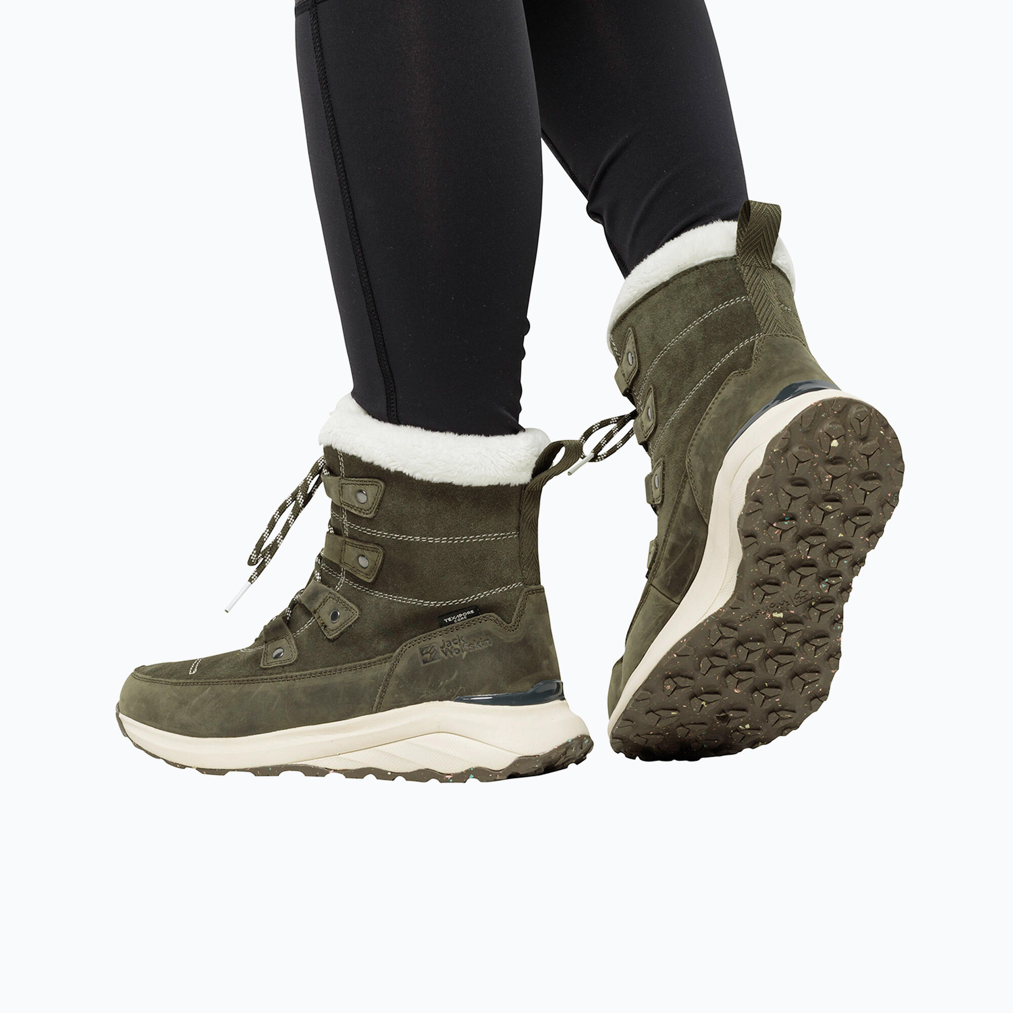 Śniegowce damskie Jack Wolfskin Dromoventure Texapore High 2/5