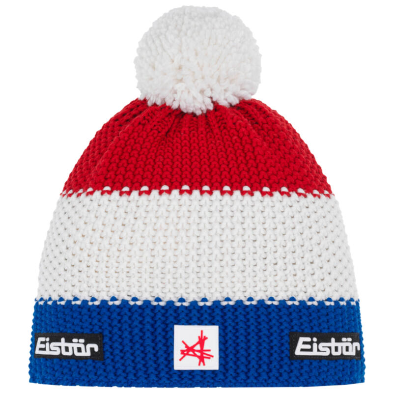 Eisbär Star Pompon, Cappello Unisex-Adulto, Nero/Antracite/ardea, Taglia Unica
