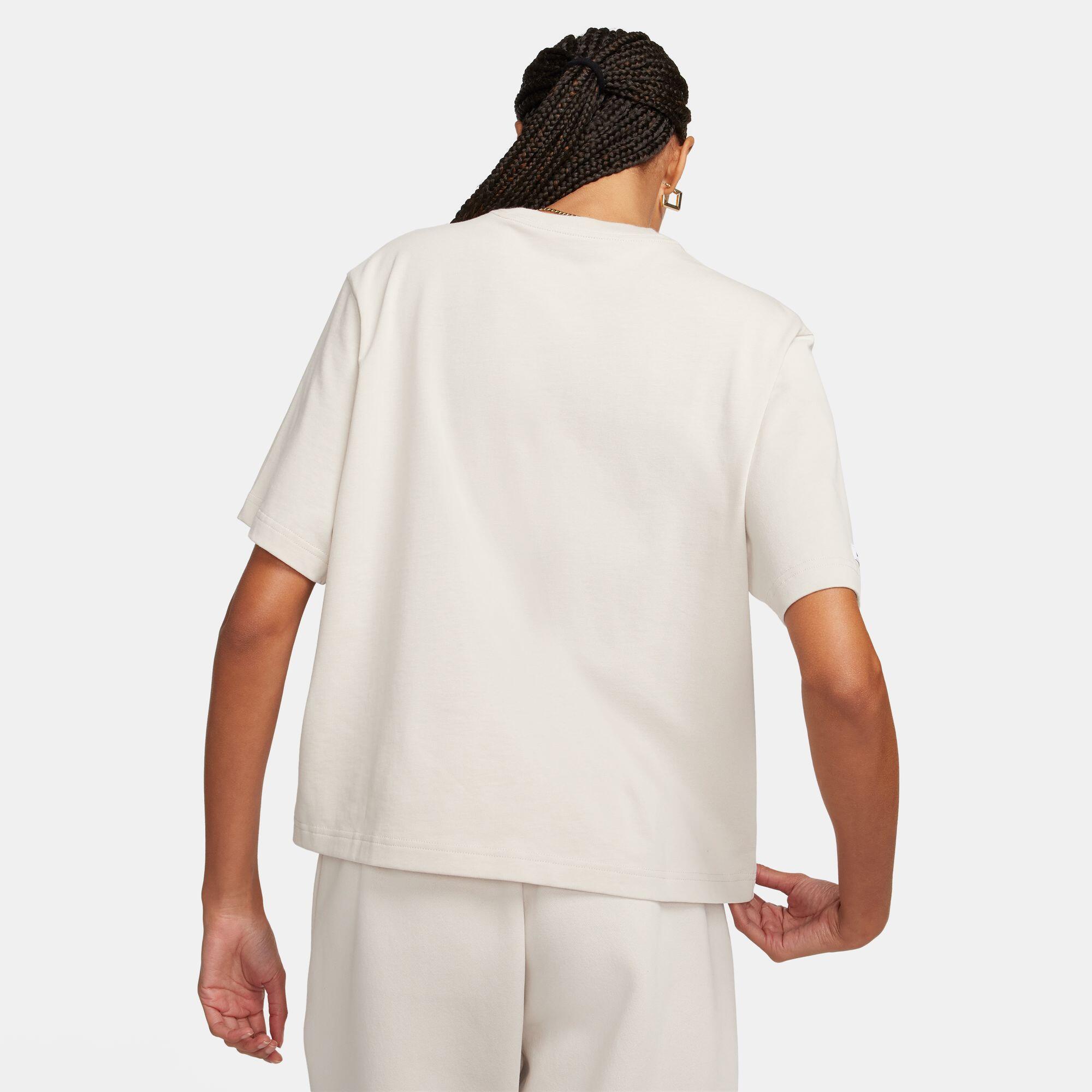 Maglietta Donna Nike Classic Boxy Bianco 2/2