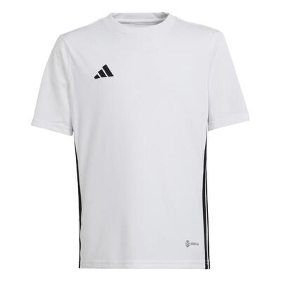 Adidas tabela 23 kinder jersey - korte mouwen - wit/zwart - maat 164