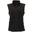 Dames Micro Fleece Bodywarmer / Gilet (Zwart)