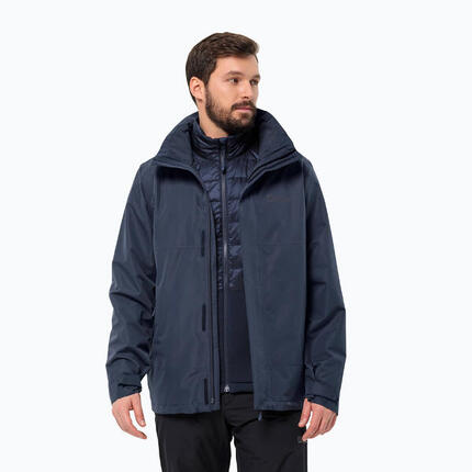 Kurtka 3w1 męska Jack Wolfskin Feldberg Luntal 3in1