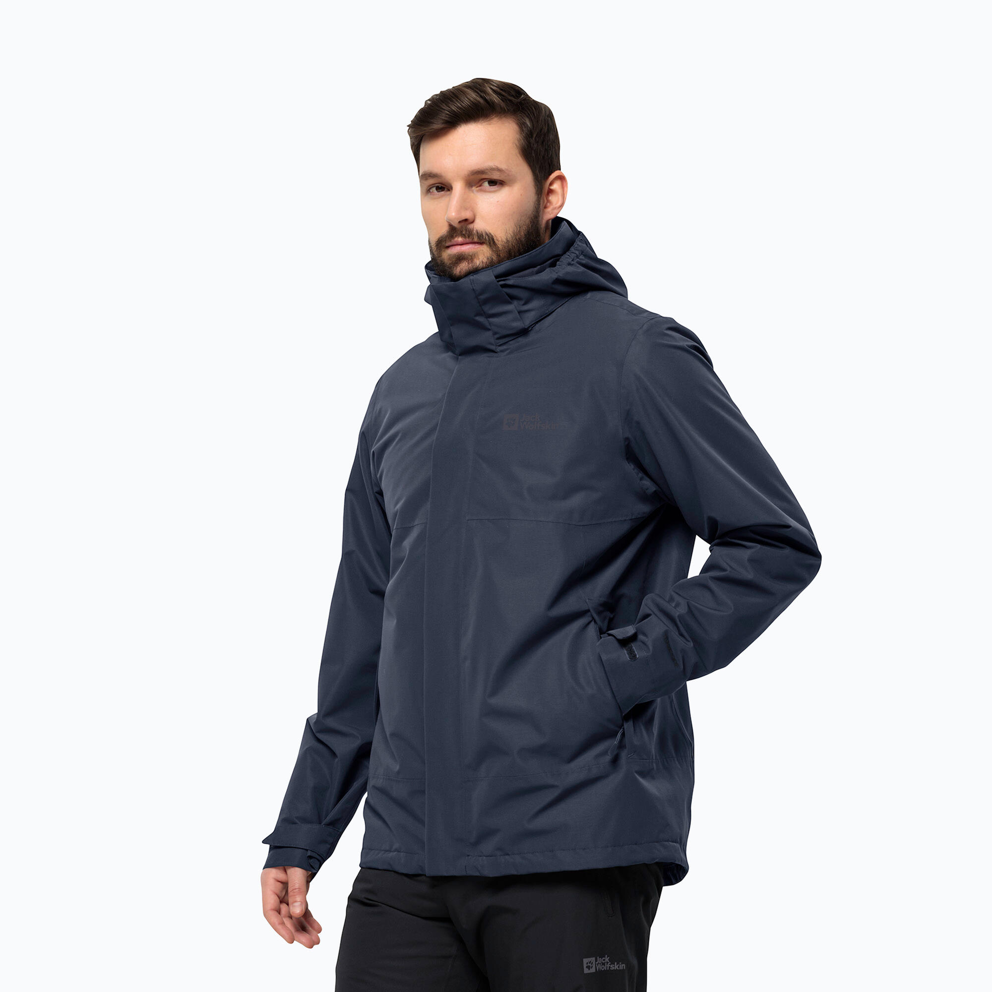 Kurtka 3w1 męska Jack Wolfskin Feldberg Luntal 3in1 2/5