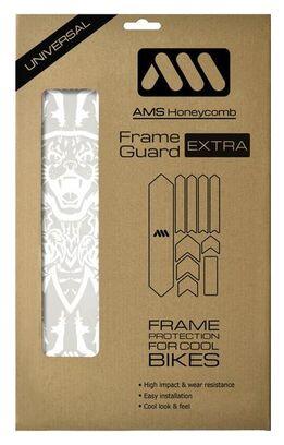 Kit protection de cadre - EXTRA 10 pièces - Kriss Kyle blanc 3/4