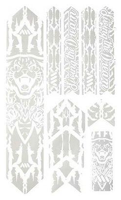 Protezione extra telaio All Mountain Style Kriss Kyle White