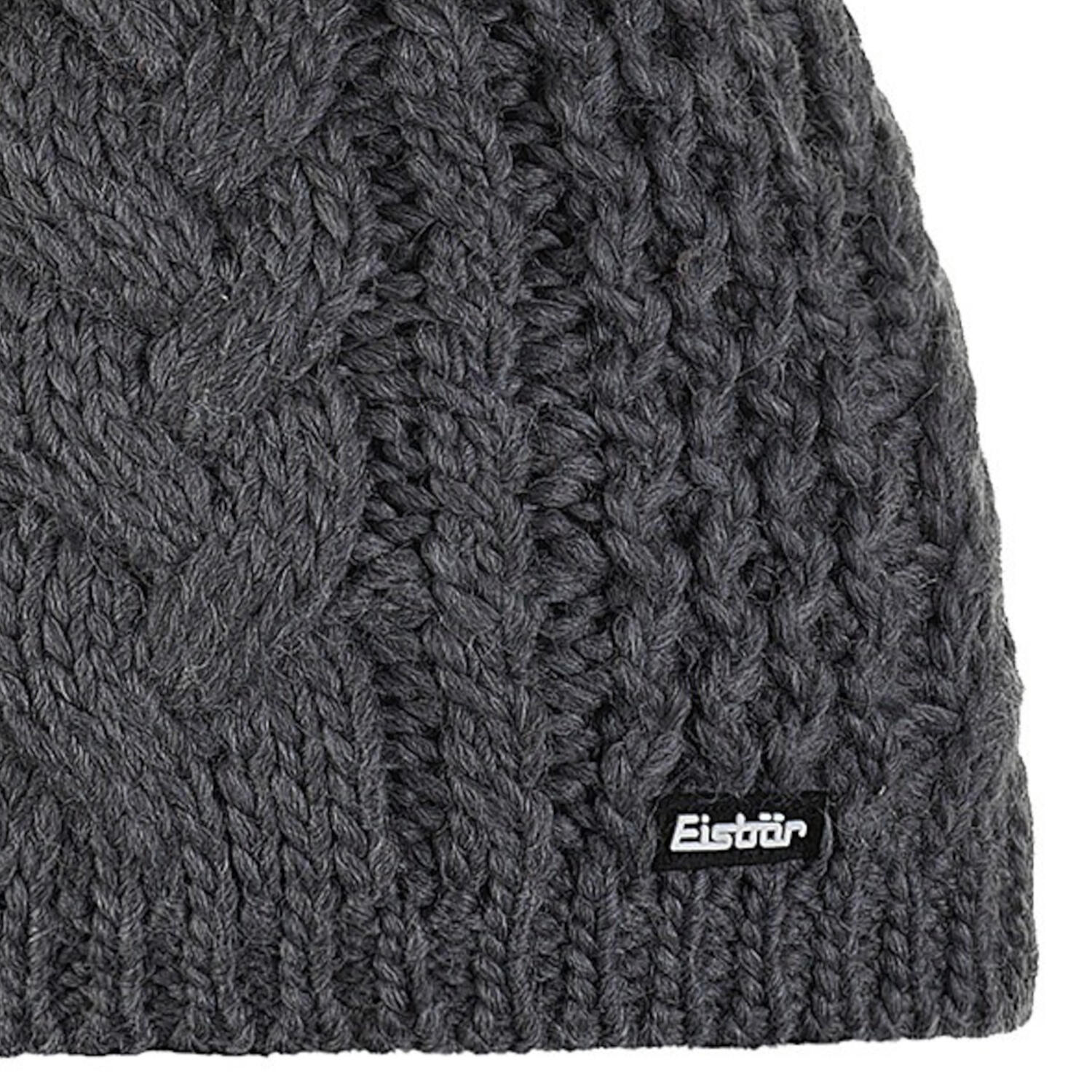 Eisbär Afra Lux Mütze für Damen mit Bommel 3/3