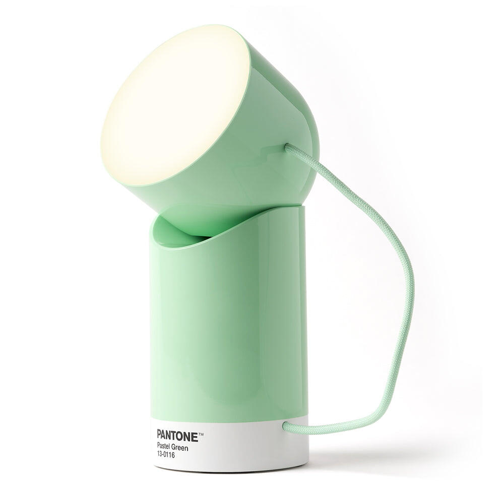 Lexon Orbe Portable LED Lamp With Moving Head - Green