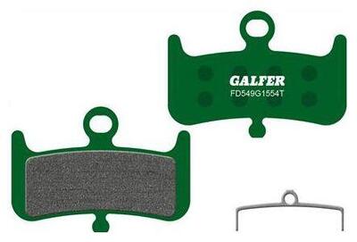 Set pastiglie Galfer Pro semi-metalliche per Hayes Dominion A4