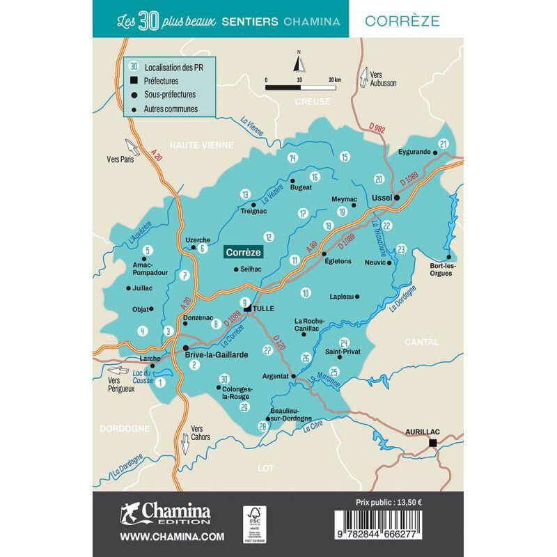 CORREZE LES 30 PLUS BEAUX SENTIERS 2/3